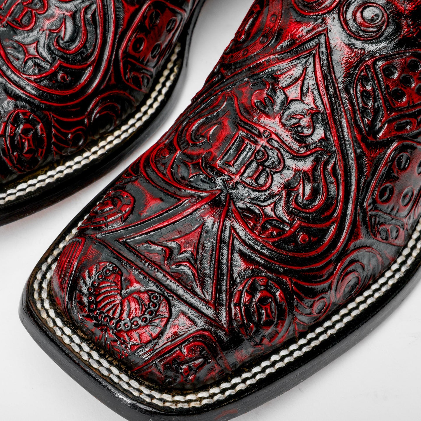 Ace Of Spades Red Wine - Square Toe