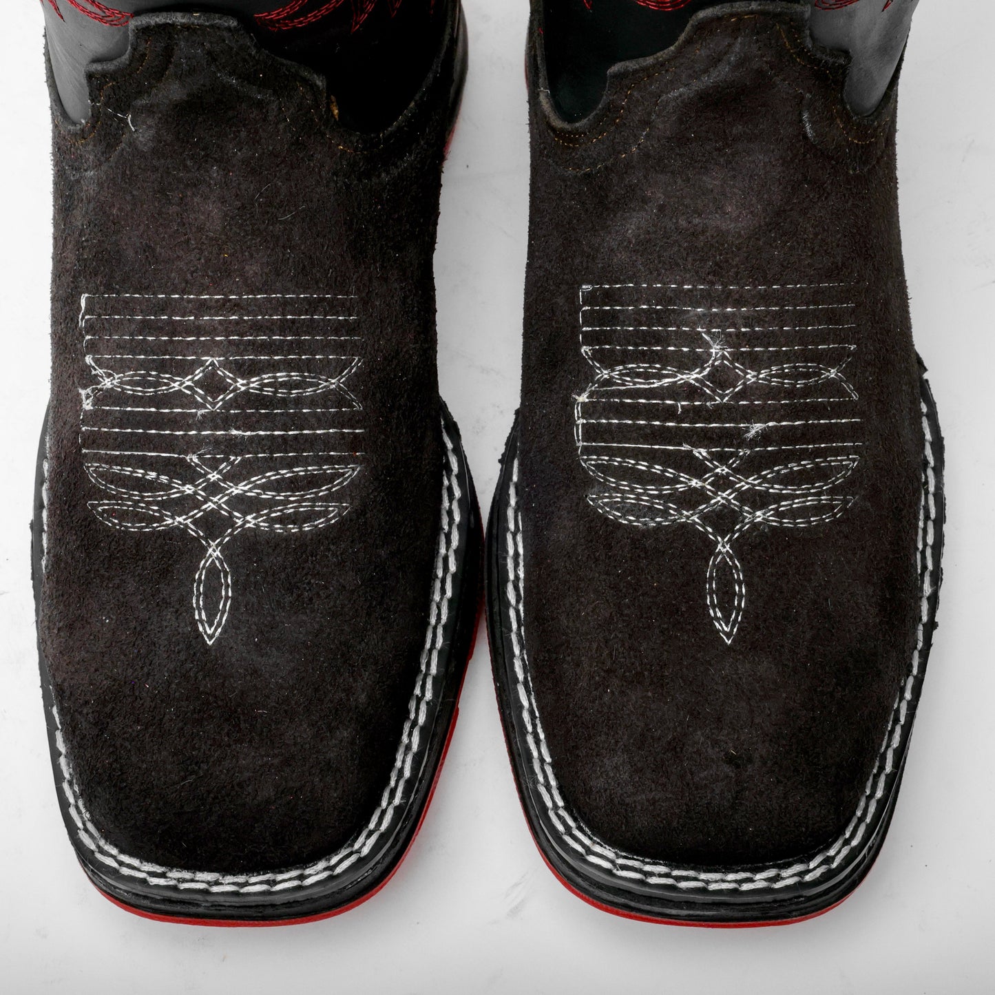NEW Black Rough-Out Leather Boots With 3D Lightweight Sole - Composite Toe
