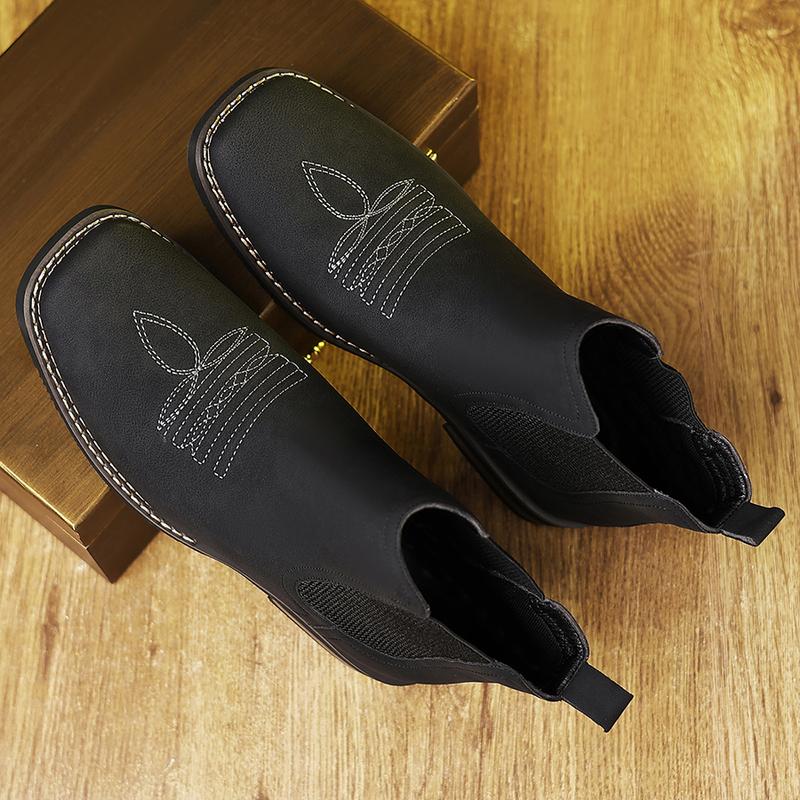 Centaur Leather Ankle Boots