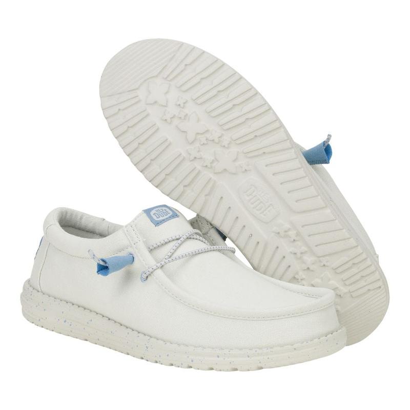 Wally Canvas Mono Grey - Comfortable Slip On Shoes