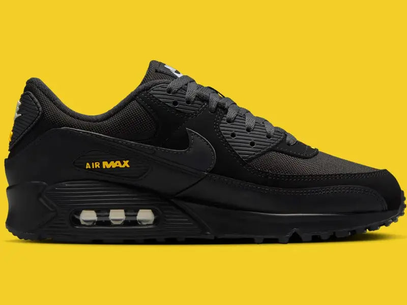 Black Speed Yellow  Mens Shoes New