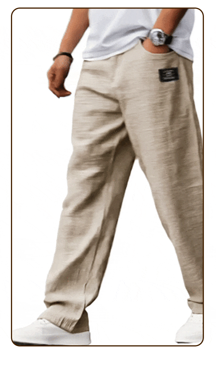 💕Limited Sale 70% OFF!!💕Breathable Straight-Leg Trousers for Men