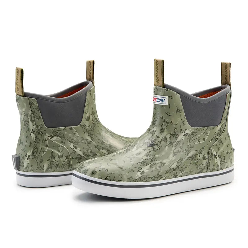 Men's Deck Boots Professional Non-Slip Fishing & Ankle Boating Boot