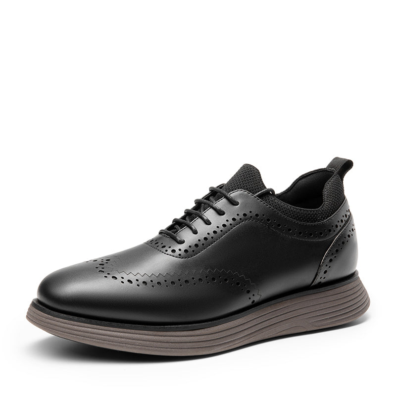 Men's Casual Wingtip Dress Sneakers