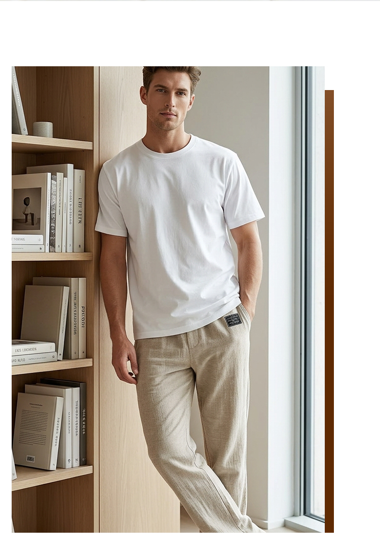 💕Limited Sale 70% OFF!!💕Breathable Straight-Leg Trousers for Men
