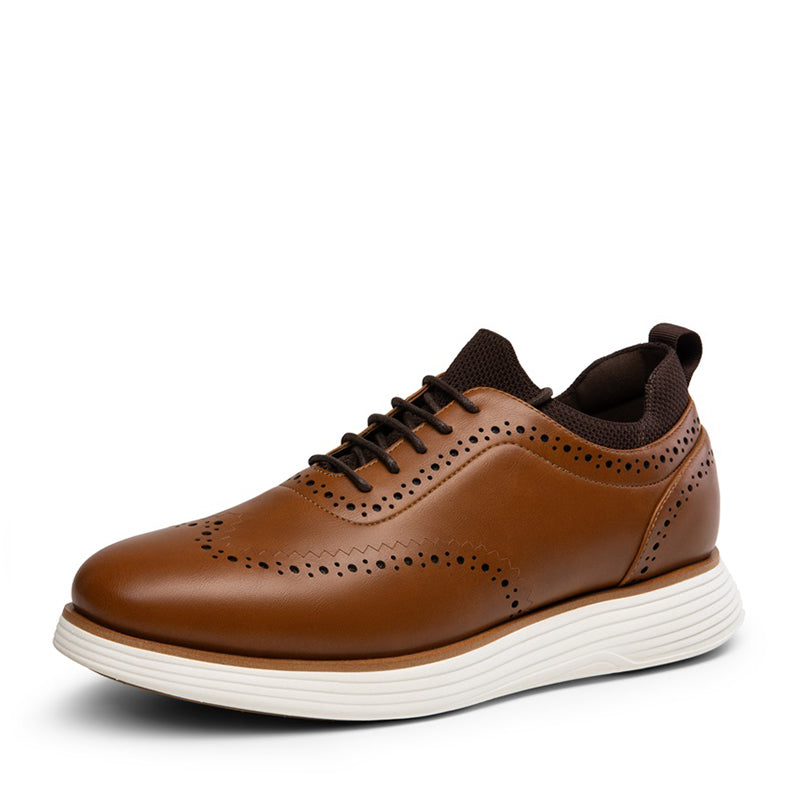 Men's Casual Wingtip Dress Sneakers