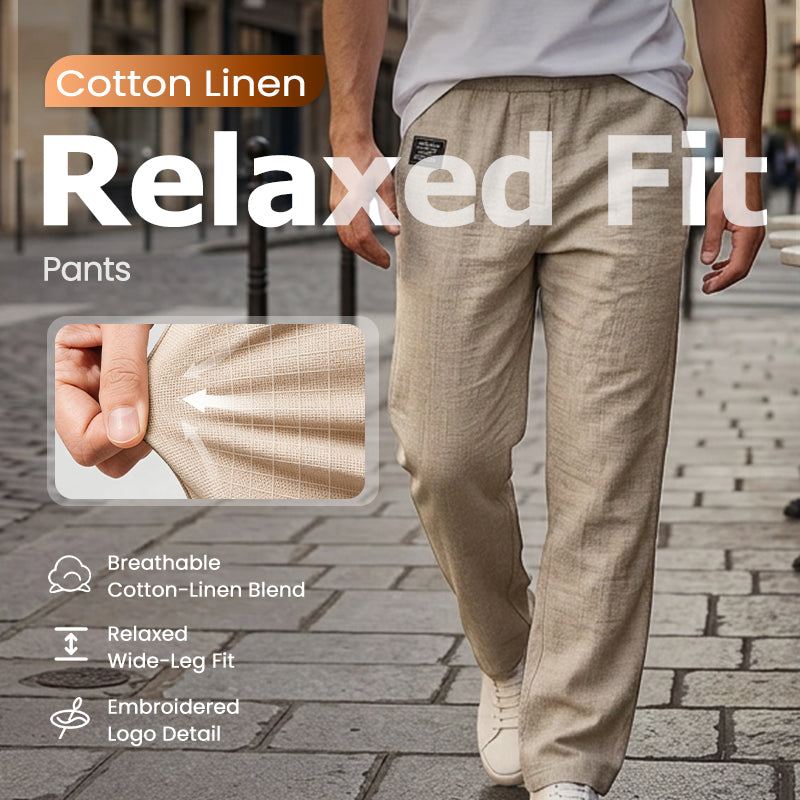 💕Limited Sale 70% OFF!!💕Breathable Straight-Leg Trousers for Men