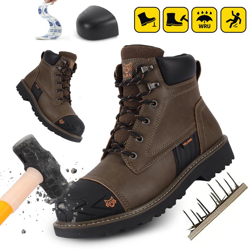 Men's Steel Toe Safety Work Boot