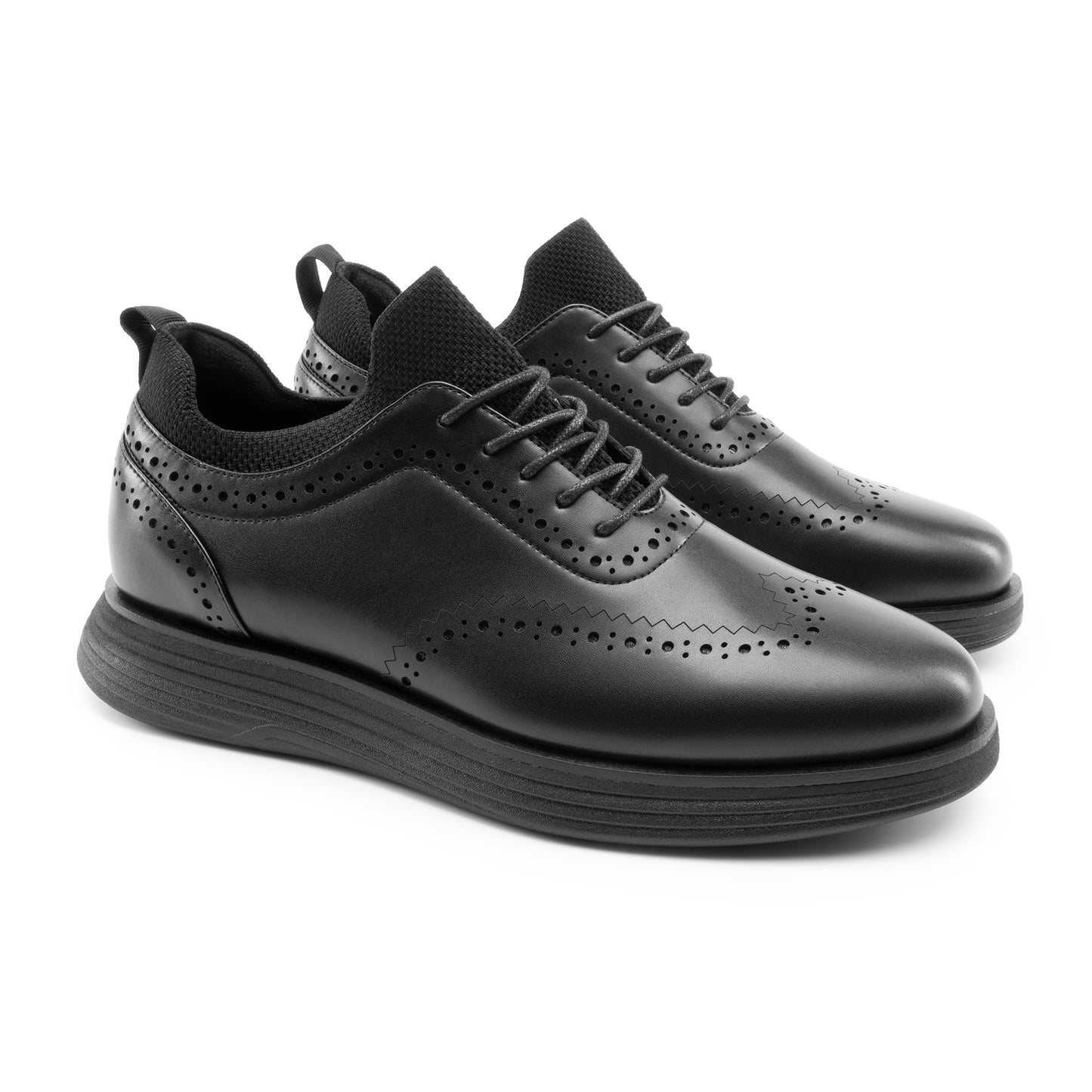 Men's Casual Wingtip Dress Sneakers
