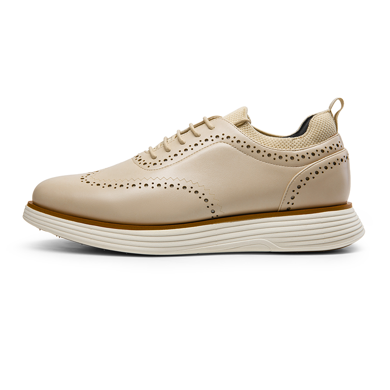 Men's Casual Wingtip Dress Sneakers