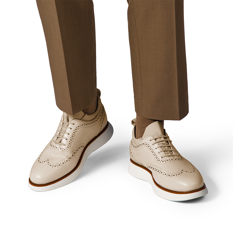 Men's Casual Wingtip Dress Sneakers