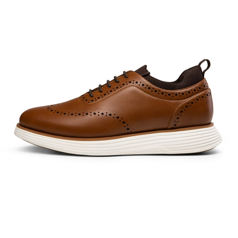 Men's Casual Wingtip Dress Sneakers