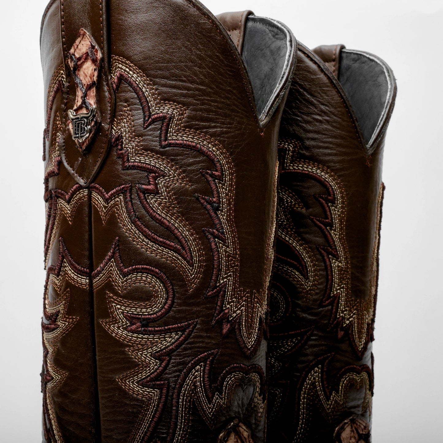 New Chocolate Brown Fan Boots