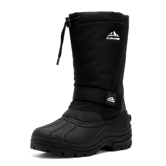 Men's Winter Waterproof Insulated Snow Boots
