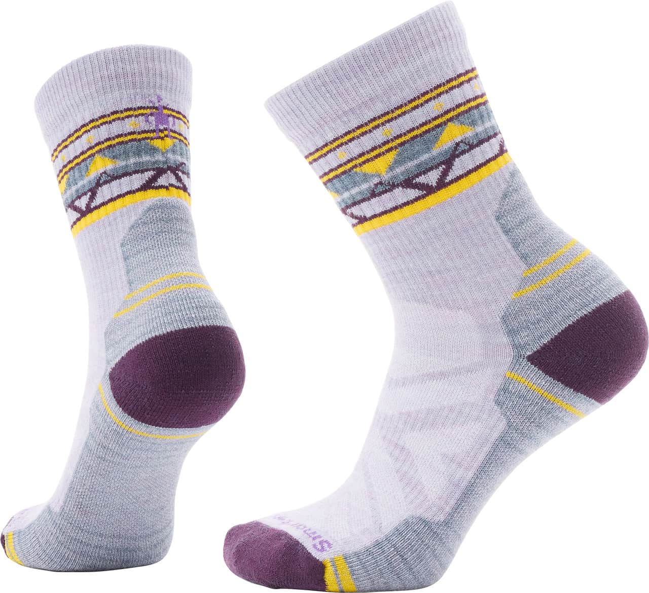 Smartwool Hike Light Cushion Zig Zag Valley Mid Crew Socks - Men's