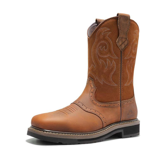 NORTIV 8 Steel Toe Cowboy Boots For Men