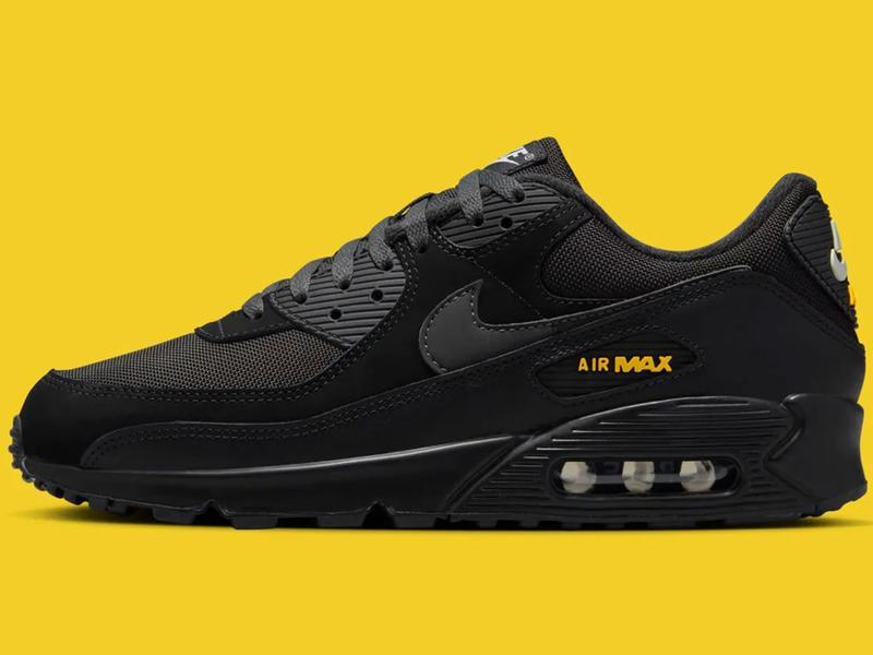 Black Speed Yellow  Mens Shoes New