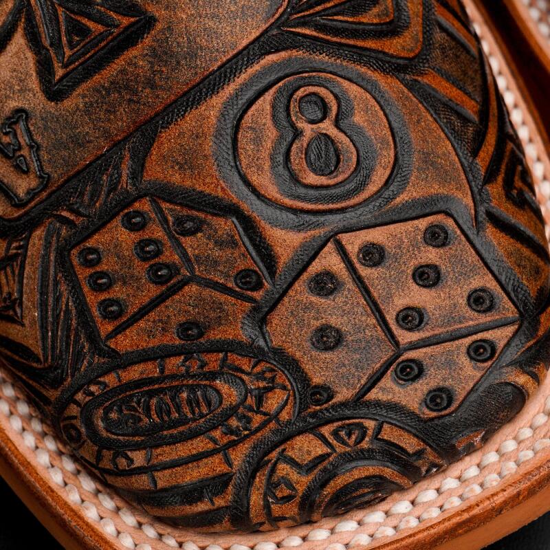 “The Gambler 2.0”—— Royal Flush Country Cowboy Boots