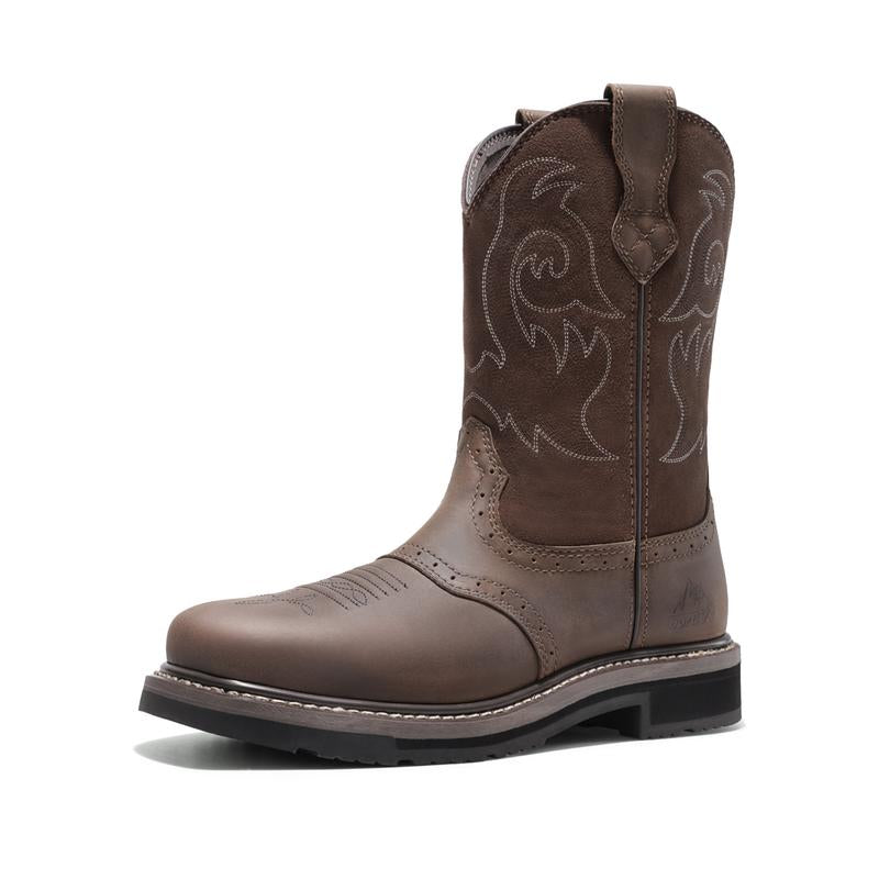 NORTIV 8 Steel Toe Cowboy Boots For Men