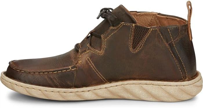 Moc Toe Chukka Casual Boots Ankle - Brown