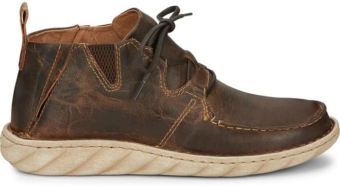 Moc Toe Chukka Casual Boots Ankle - Brown
