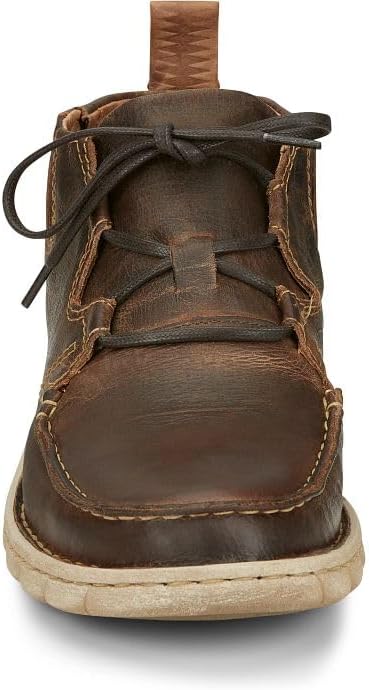Moc Toe Chukka Casual Boots Ankle - Brown