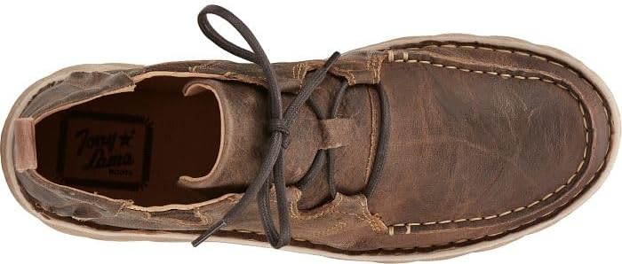 Moc Toe Chukka Casual Boots Ankle - Brown