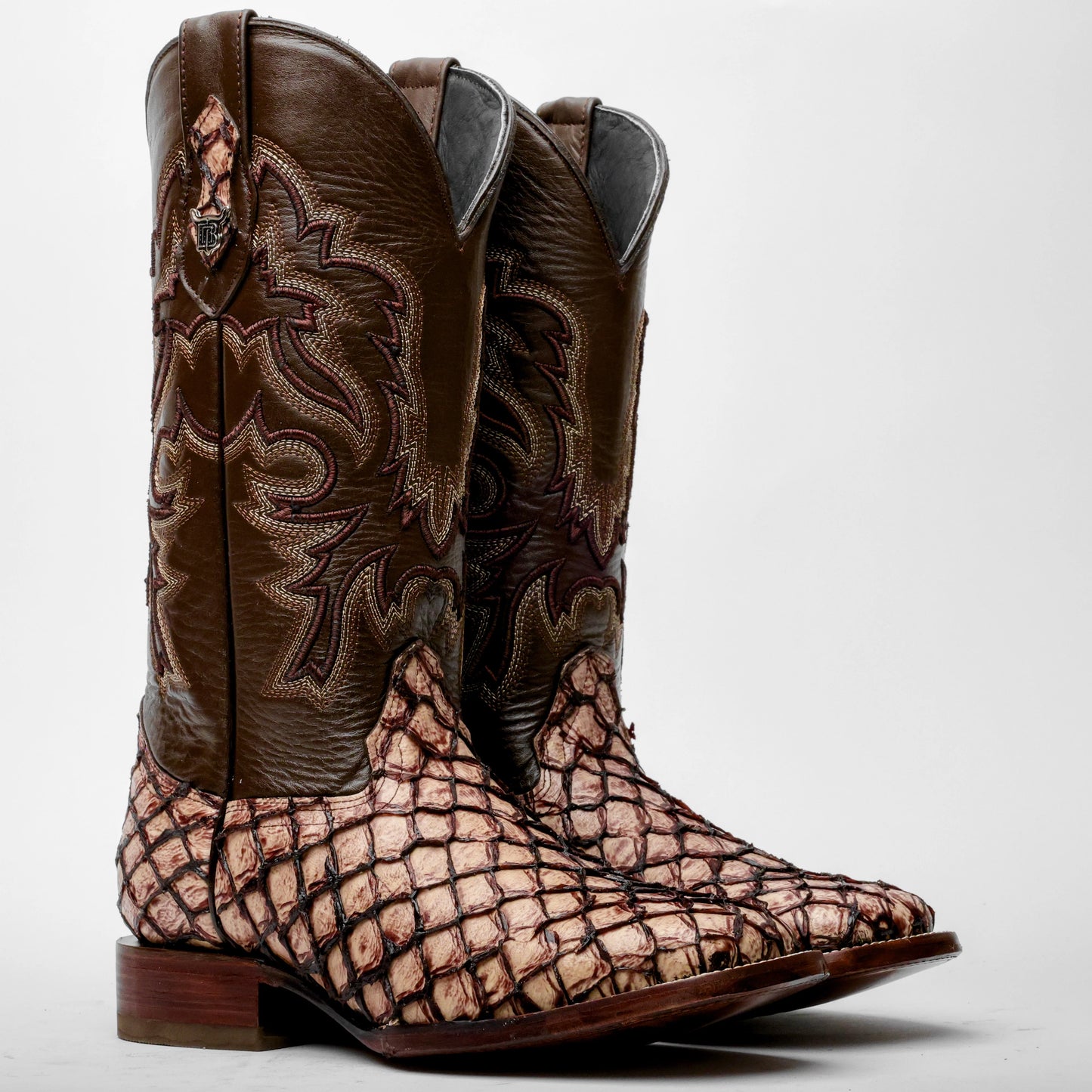 New Chocolate Brown Fan Boots