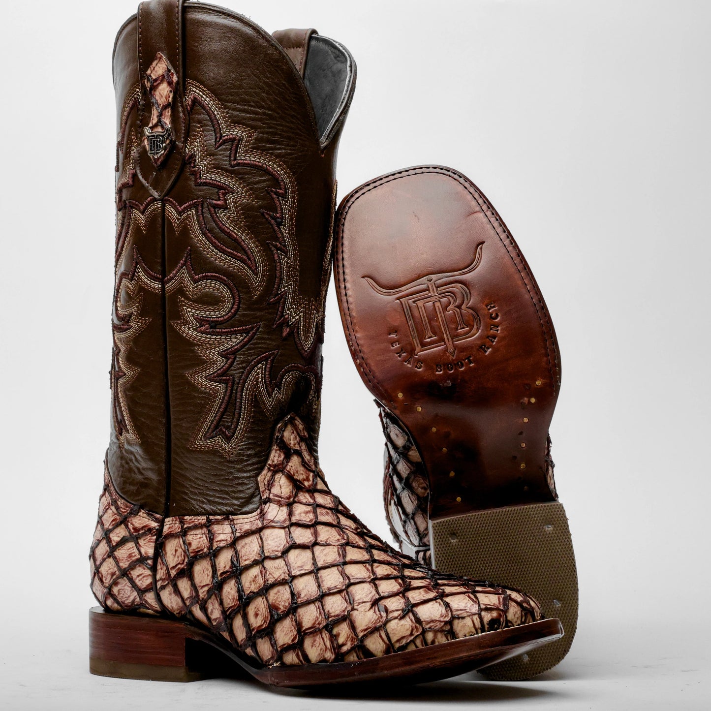 New Chocolate Brown Fan Boots