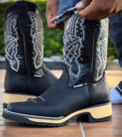 Men's Western Cowboy Boots – Square Toe