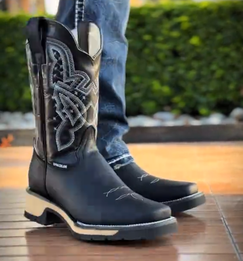 Men's Western Cowboy Boots – Square Toe