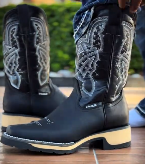 Men's Western Cowboy Boots – Square Toe