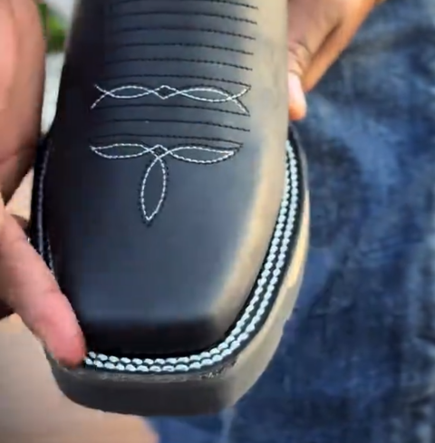 Men's Western Cowboy Boots – Square Toe