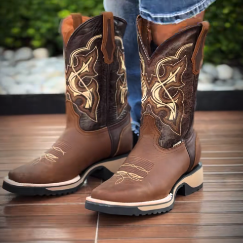 Men's Western Cowboy Boots – Square Toe