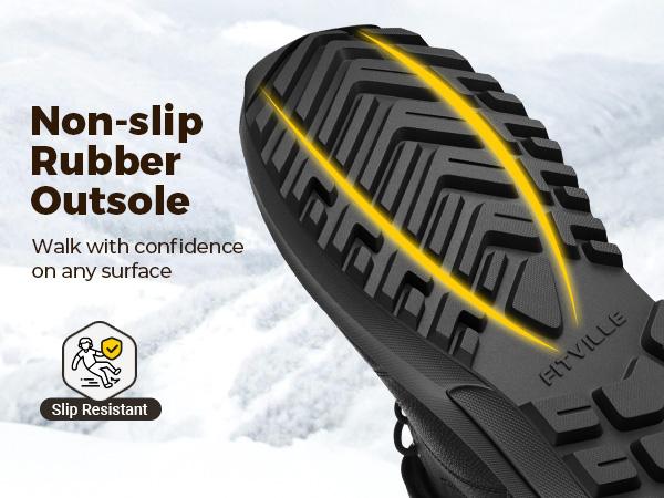 Wide Winter Boots For Men