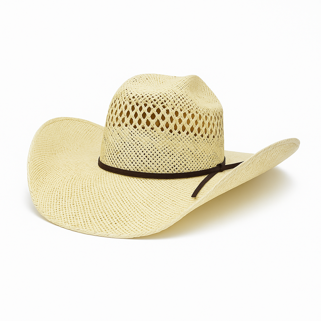Breathable Straw Cowboy Hat