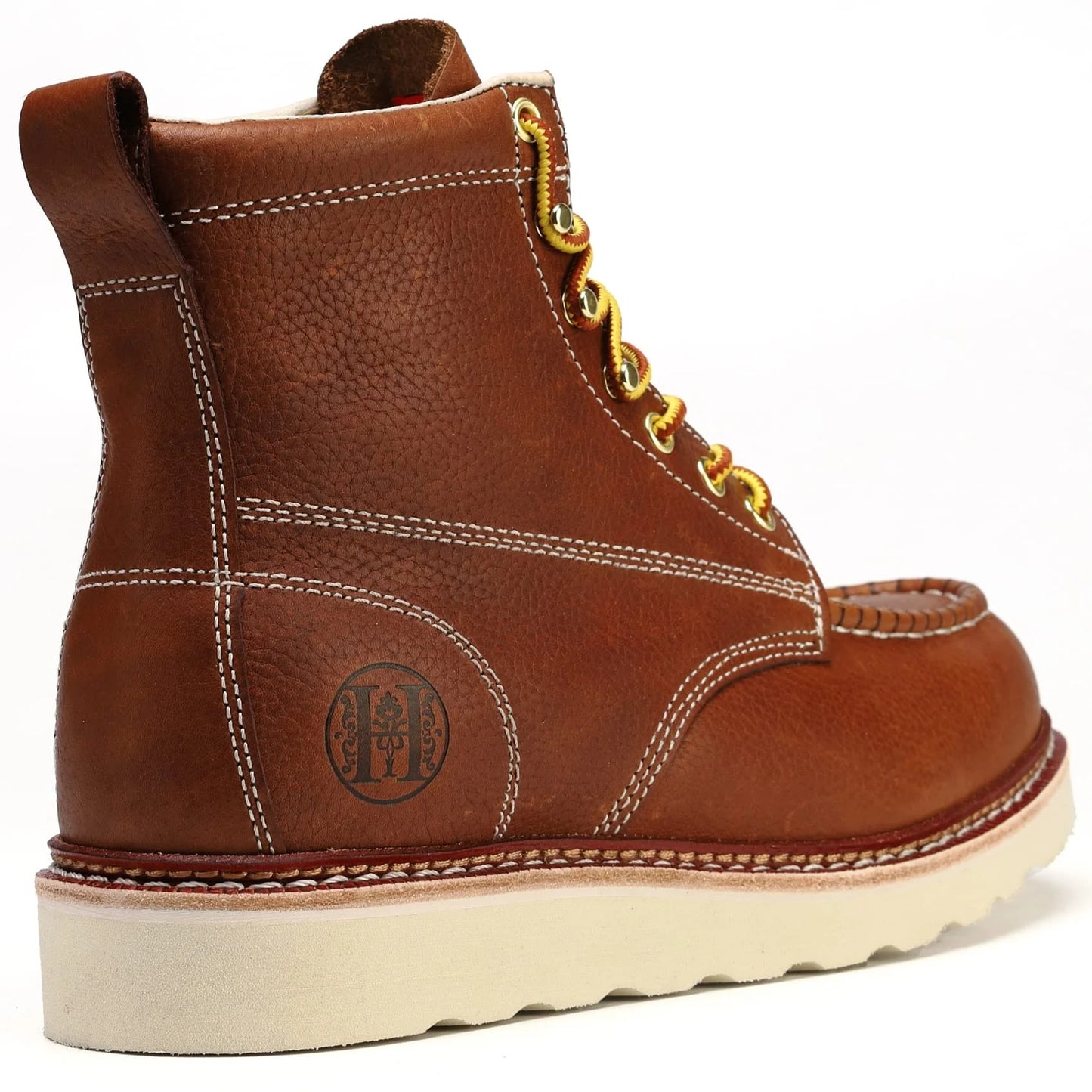 Waterproof Moc Toe Work Boots For Men
