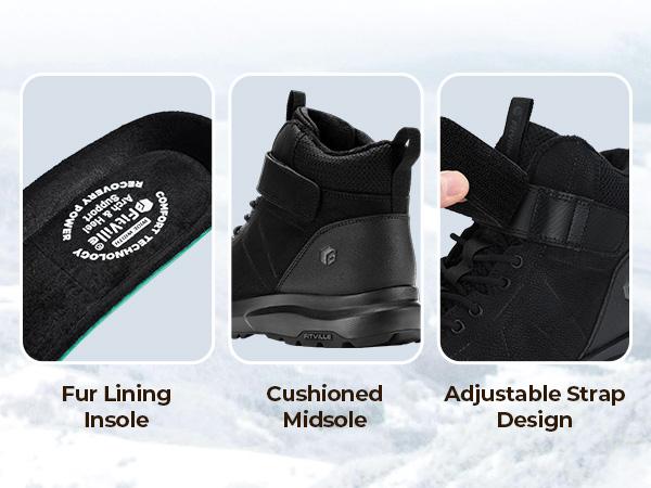 Wide Winter Boots For Men