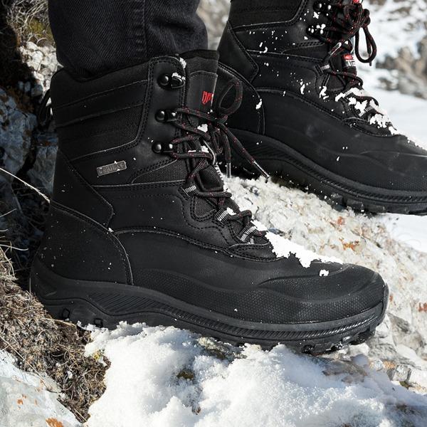 Men's Snow Boots Waterproof Insulated Mountaineering Shoes