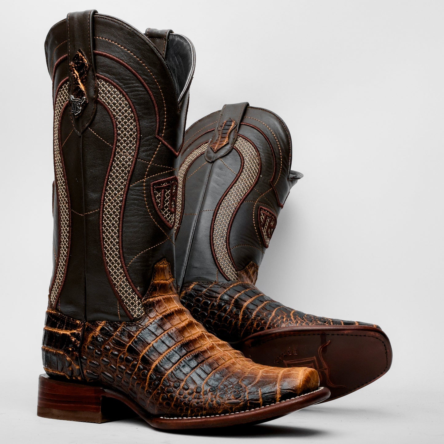 Tone Honey Manglar Caiman Belly Boots