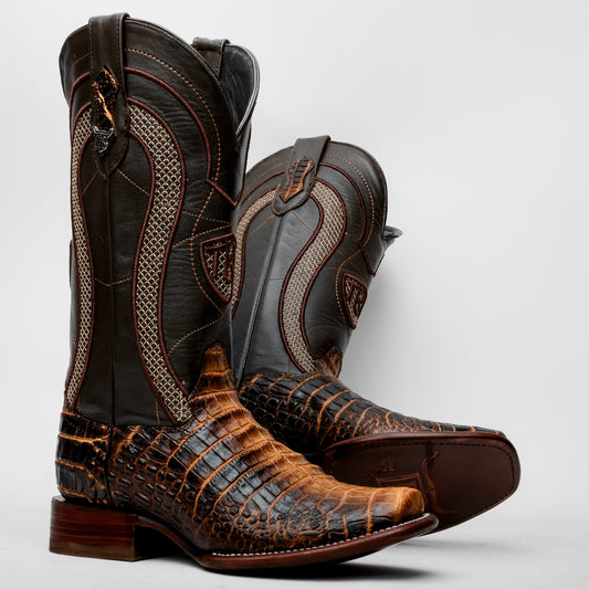 Tone Honey Manglar Caiman Belly Boots