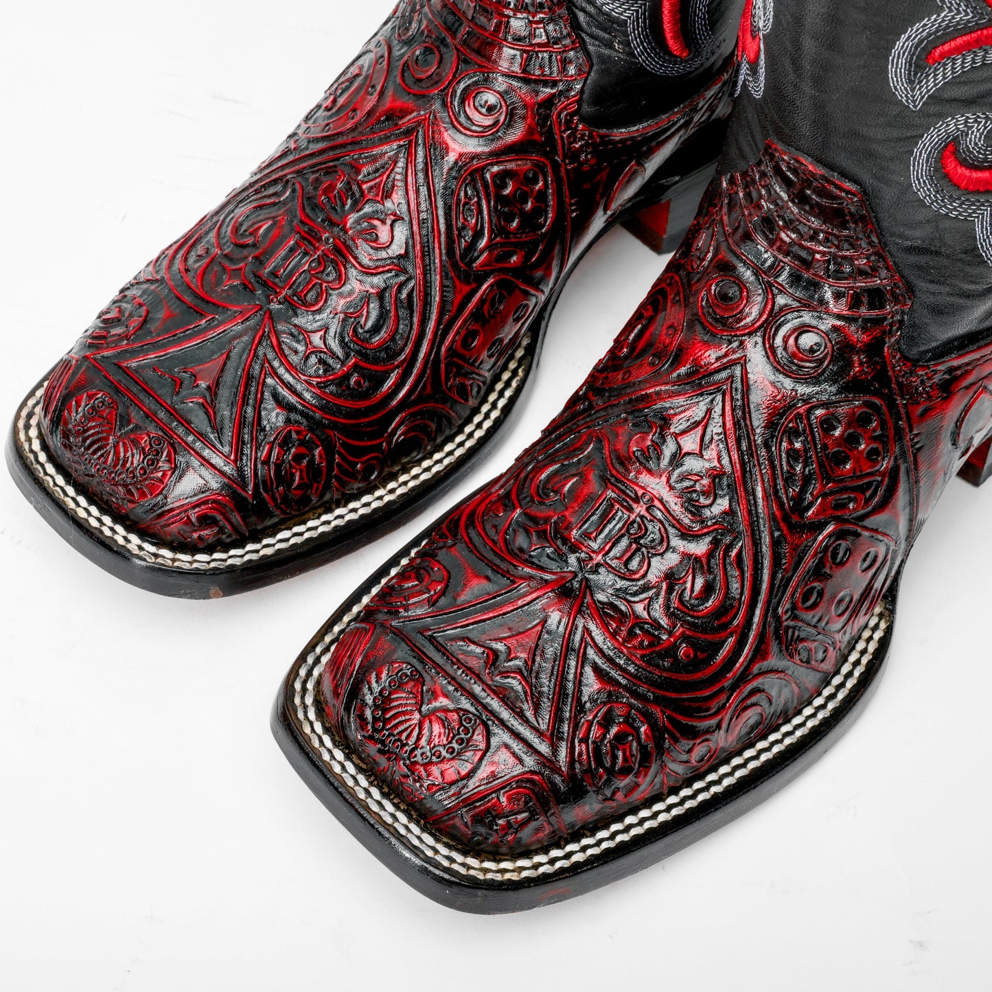 Ace Of Spades Red Wine - Square Toe