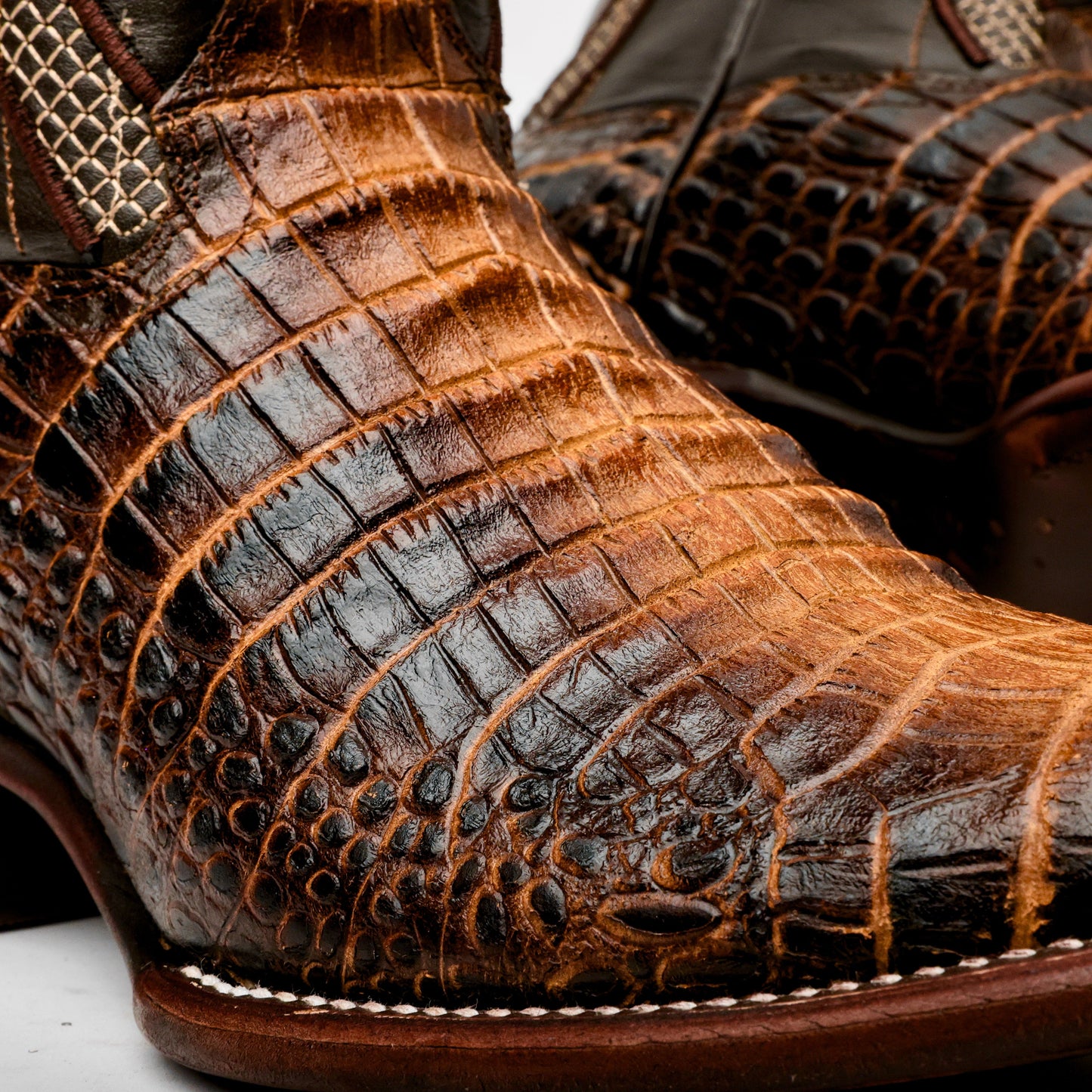 Tone Honey Manglar Caiman Belly Boots
