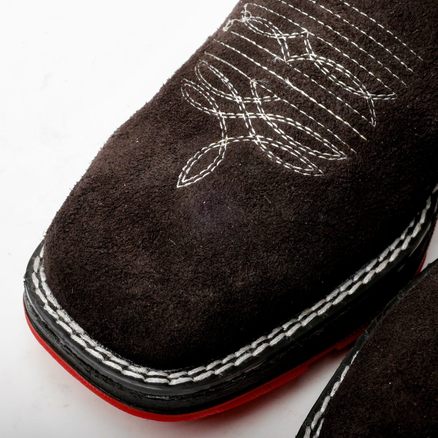NEW  Black Rough-Out Leather Boots With 3D Lightweight Sole - Composite Toe
