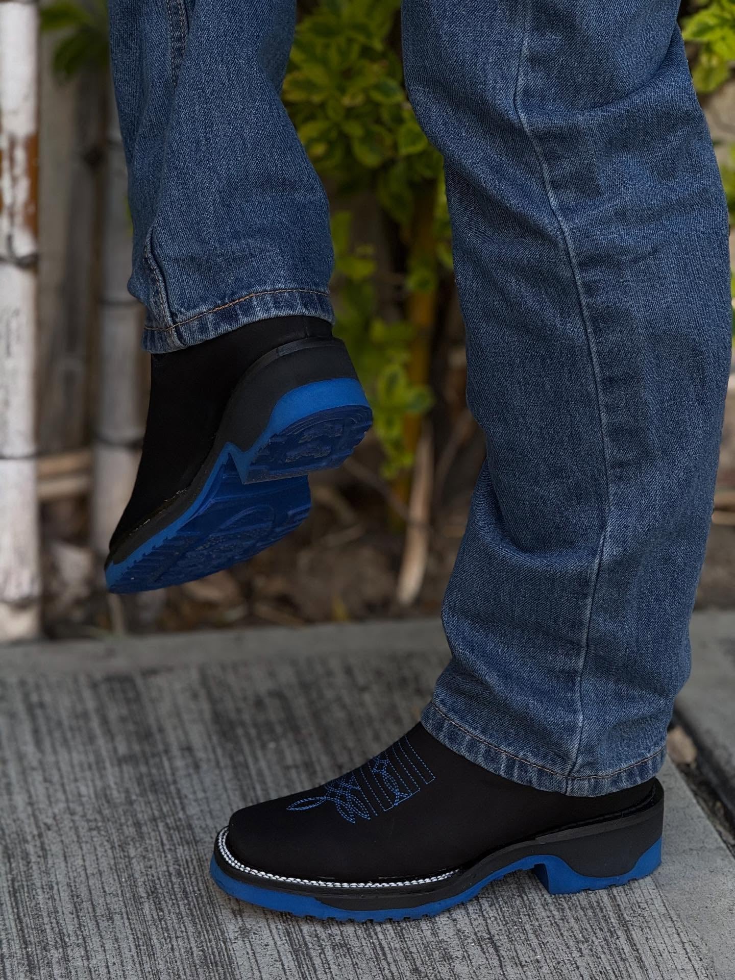 New Black Nobuck Leather Botin - 3D Sole Composite Toe