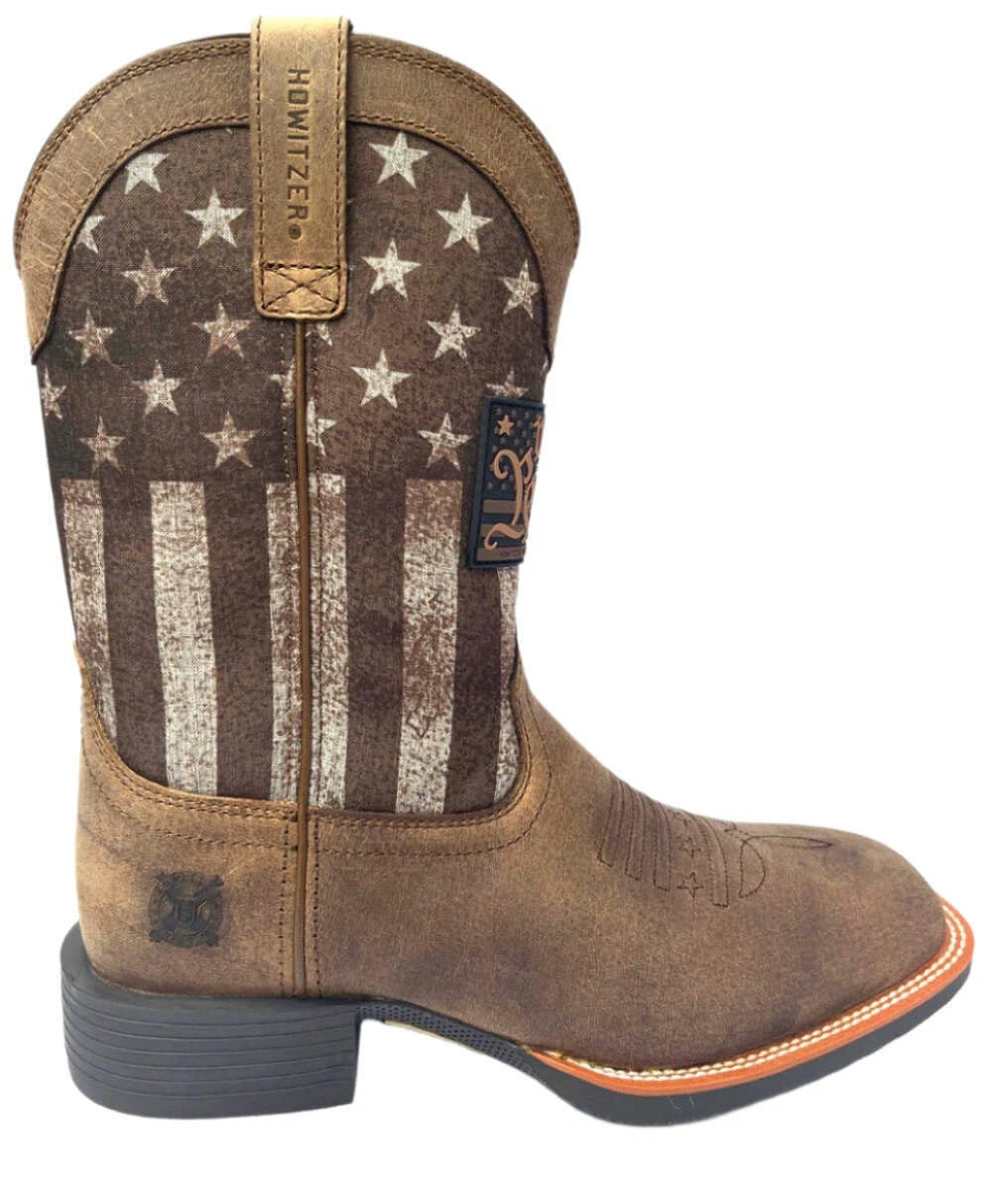 Howitzer Style Men's Boots Shoes Freedom Stamp